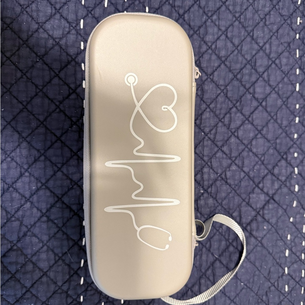 Cream Stethoscope Case
